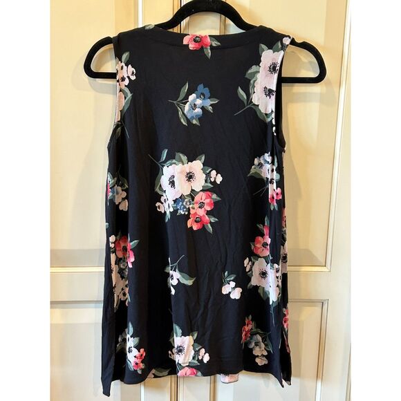 J. Jill Floral Tank Top - Size XS - Picture 2 of 3